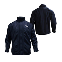Manteau d'hiver en microfibre personnalisé pour hommes Bomber Veste coupe-vent