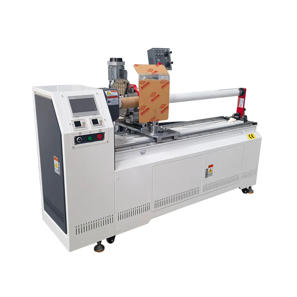 New 220V Equipment Motor PLC Automatic fabric cloth computerized roll cutting machine
