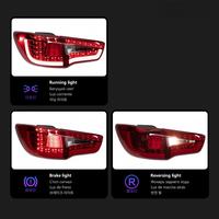 Feux arrière LED de tuning haut de gamme pour Kia Sportage 2011-2014 : feux de circulation, de freinage et de recul