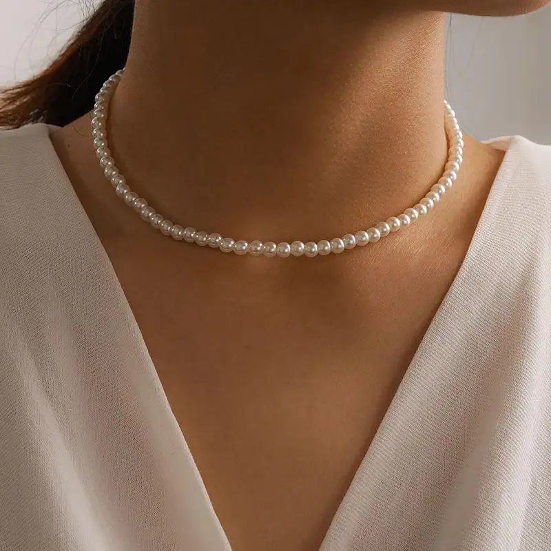 nagosa fashion 925 sterling silver jewelry 18k 14k gold vermeil freshwater pearl choker necklace