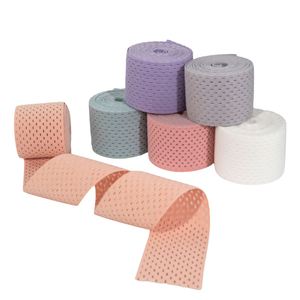 Échantillons Gratuits d'Usine : Bande Élastique en Polyester de 5 cm avec Trous, Ruban en Maille pour Bande Élastique Médicale en Maille Douce - Product Image 3