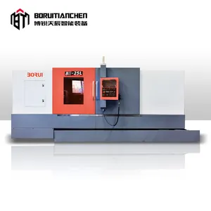 Eğimli yatak torna makinesi BR-25L Metal Cnc eğimli yatak Metal 2 eksen sıcak ürün tek yatay sağlanan özelleştirilebilir