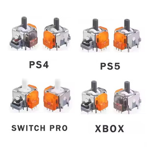 Ginfull จอยสติ๊กแม่เหล็กสำหรับควบคุม PS5, เอฟเฟกต์3D อะนาล็อกสำหรับ Xbox One series S X <span class=keywords><strong>Elite</strong></span> สำหรับแท่ง PS4 - Product Image 1
