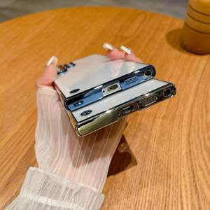 เคสโทรศัพท์แบบไร้ขอบขายดีสำหรับ Samsung S22 23 24 25 26 Ultra เคสใสเคลือบไฟฟ้าป้องกันการตกกระแทก - Product Image 3