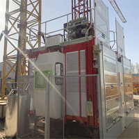 Elevador de Pasajeros SC200 al Mejor Precio para Construcción de Edificios Altos, Venta Especial, Material de Acero, Motor