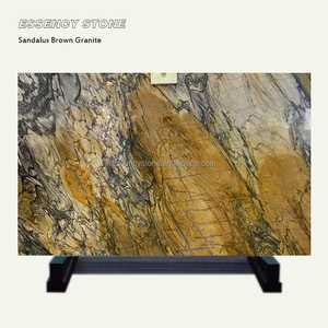 Brazil tự nhiên <span class=keywords><strong>sandalus</strong></span> Granite quartzit tấm đánh bóng da tường sàn Bảng điều khiển gạch nhà bếp hiện đại bàn nhà máy - Product Image 1