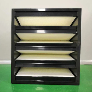 Công nghiệp máy lọc không khí Sub HEPA lọc nguồn cung cấp sợi thủy tinh PTFE <span class=keywords><strong>PP</strong></span> xếp li lọc giấy điều hòa không khí Bộ lọc không khí HVAC hệ thống - Product Image 2