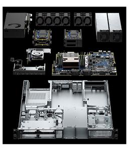 Pour station de travail <span class=keywords><strong>HP</strong></span> <span class=keywords><strong>Z4</strong></span> Rack G5 avec processeur Intel Xeon W7-2495X W7-2475X, carte graphique RTX 6000, jusqu'à 256 Go de mémoire DDR5, SSD de 36 To, Windows 11 Pro - Product Image 2