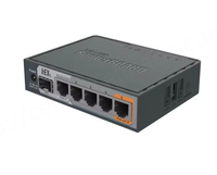 Mikrotik RB760iGS HEX S beş Port Gigabit Router optik Port POE ROS kablosuz bağlantının gerekli olmadığı yerler için