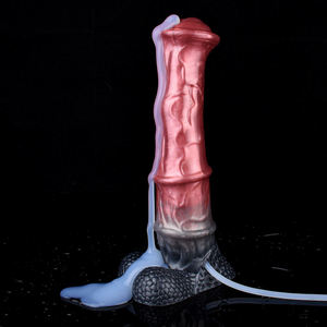 هزاز على شكل حصان من السيليكون الناعم، مقاوم للماء، سدادة شرجية/مهبلية ضخمة، ألعاب جنسية للمثليين ومحفز تدليك البروستاتا للبالغين - Product Image 1