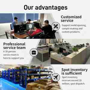 Wholesale 5521 Female 6330 Male AC DC Adapter Connectors Right Angle Straight 6A Rated Current ABS 2.5mm Dc <strong>Jack</strong> Tip - Product Image 2