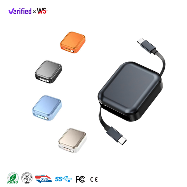 240W Super Fast Charging Cable  Retractable Dual Type-C to Type-C Data Cable for iPhone 17 & Laptop& Samsung