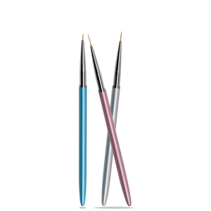 Ensemble de stylos de peinture pour nail art, style classique, pinceau en nylon, liner, forme de poils, manche en plastique durable, outil de manucure pour salon de nail art - Product Image 5