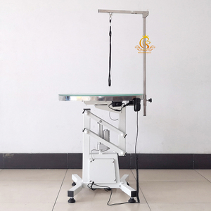 EUR Pet Dog điện chải chuốt bảng LED nâng chải chuốt Bảng di động gấp Pet chải chuốt bảng cho pet Salon - Product Image 2