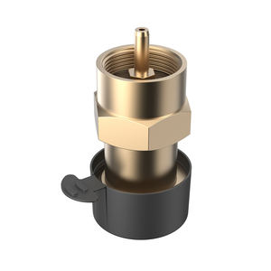 Adaptador de Recarga de <span class=keywords><strong>Propano</strong></span> para 1 LB. Adaptador de <span class=keywords><strong>propano</strong></span> para llenar tanques de 1 lb a 20 lb, acoplador de cilindro de gas LP - Product Image 3