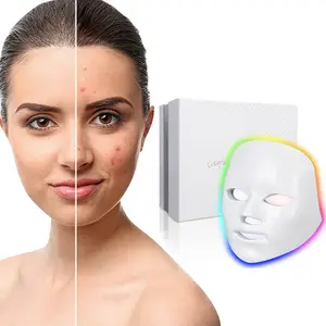 2023 ultimo 7 colori Photon Led ringiovanimento della pelle maschera di bellezza per il viso maschera per il viso a Led