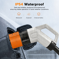 Nouvel adaptateur de charge rapide DC CCS2 vers CCS1 500A 1000V 500kW, connecteur de charge EV orange pour voitures électriques CCS1