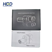 Adaptateur de prise EV DC CCS2 vers NACS compatible Tesla pour la rétrofit/la mise à niveau