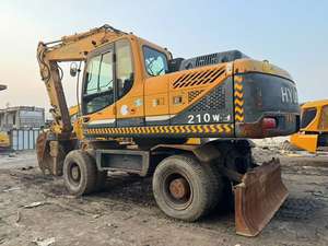 Excavadora de Ruedas Usada Hyundai 210W-9 Modelo 2018 Fabricada en Corea con Motor PLC, Caja de Cambios, Bomba, Rodamiento, Capacidad de la Cuchara de 1.34m3 - Product Image 3