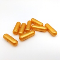Brillant vide gélatine perle capsules taille 0