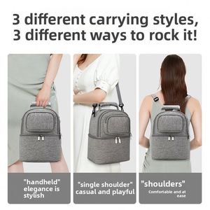Bolsa Térmica Multifuncional de Gran Capacidad para Almacenamiento de Leche Materna, Bolsa Enfriadora de Biberones para el Cuidado Materno con Logotipo - Product Image 5