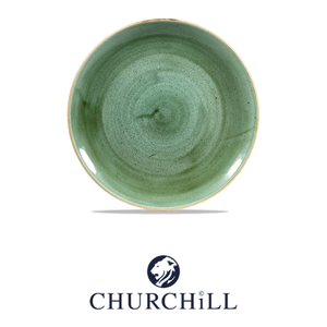 Samphire Green Dessert <b>Plate</b> 21.7 cm Churchill Stonecast -12-Ssgsevp81 - Product Image 4