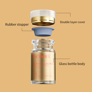 Fiale per Liofilizzazione GMP da 3ml in Vetro Ambrato con Tappo in Gomma, Pronte per Polvere Liofilizzata, Flaconi Sterili per Imballaggio Farmaceutico - Product Image 2