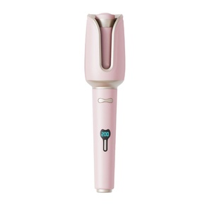 Rotating Hair Curler Hair Curler Private Label Plastic Hair Curler Rose <b>Automatic</b> <b>Curling</b> Iron - Product Image 3