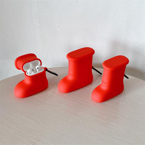 Pour lanière 3d silicone couleur logo personnalisé pro1 pro2 pro 1 2 chaussures conception couverture airpod étui - Product Image 2