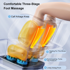 Fauteuil de massage <span class=keywords><strong>robot</strong></span> inclinable intelligent détection de la fréquence cardiaque soins de santé massage sur chaise de bureau <span class=keywords><strong>à</strong></span> domicile - Product Image 3