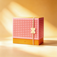 Boîte cadeau rigide de luxe avec logo personnalisé, doublure en éponge, emballage de Noël, vente en gros, directement de l'usine, recyclable
