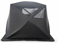 Tente de sauna portable sur mesure en bois pour 6 à 8 personnes, avec trou pour cheminée et fenêtre, idéale pour le camping hivernal