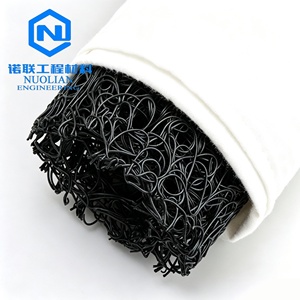<span class=keywords><strong>Tuyau</strong></span> de <span class=keywords><strong>drainage</strong></span> souterrain en plastique enveloppé de géotextile pour fossés aveugles, à débit élevé, pour le <span class=keywords><strong>drainage</strong></span> des sous-sols routiers et des pentes ferroviaires - Product Image 2