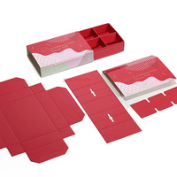 Emballage de chocolat personnalisé, boîte à tiroir coulissant, boîte d'emballage de chocolat avec pochette, boîte en papier pour chocolat