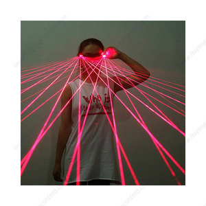 Beam <span class=keywords><strong>Party</strong></span> Stage Dj Dancer Luminous Costume Show Laserman Light Dancing Club Performance Rojo Verde Púrpura Láser Led Gafas - Product Image 4