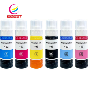 โรงงานหมึก EBEST ขวดหมึก 103 ใช้ได้กับ <span class=keywords><strong>Epson</strong></span> <span class=keywords><strong>L3110</strong></span> L3111 L3150 L3151 หมึกเติมอิงค์เจ็ทแบบพรีเมียมสำหรับเครื่องพิมพ์ - Product Image 1