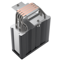 Boîtier d'ordinateur de jeu COOLLEO CL-B40S-LITE, radiateur, processeur Core I3-i7 de 14e génération, refroidisseur d'air 200W TDP LGA115X/1200/1700/1851 AM4/AM5