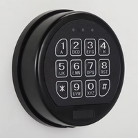 Vente en gros serrure électronique temporisée serrure de coffre-fort serrure d'armoire à code électronique à empreinte digitale coffre-fort