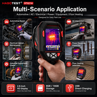 Caméra thermique pour inspection industrielle, imageur infrarouge haute résolution avec sensibilité thermique <60mk, écran 320x240