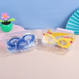 แว่นตาว่ายน้ำเด็กเล่นกีฬาป้องกันหมอกป้องกันการรั่วซึมมีหลายสี - Product Image 3