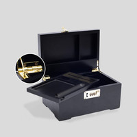 Ensemble de boîtes de rangement pour tabac décoratives en gros, boîte à tabac en bambou, plateau à rouler avec serrure à combinaison