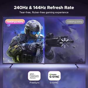 Cable Unidireccional UGREEN Active HD-MI <span class=keywords><strong>a</strong></span> <span class=keywords><strong>DisplayPort</strong></span> Macho con Alimentación USB, 4K60Hz 1080P120Hz HD-MI <span class=keywords><strong>a</strong></span> DP - Product Image 4