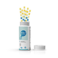 Bandelettes de test d'eau 16-en-1 avec pH, dureté, nitrites, chlore, fer, bromure pour l'eau du robinet et le test de qualité de l'eau de piscine
