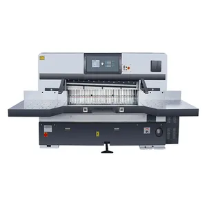 Máquina de corte de papel hidráulico doble, cortador de papel Polar, automática, automatizada, estándar CE, JT-QZYK1300DH-10