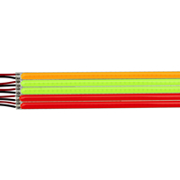 Barre lumineuse LED COB 12V 24V, profil en cuivre 6mm, sans points, 0.4m 0.6m 1m 2m, haute densité, pour aménagement paysager, IP20, bande rigide