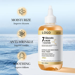 Tónico Facial Personalizado con <span class=keywords><strong>Ácido</strong></span> Glicólico, Hidratante, Antiarrugas, Control de Grasa, para Piel Sensible y con Acné - Product Image 2