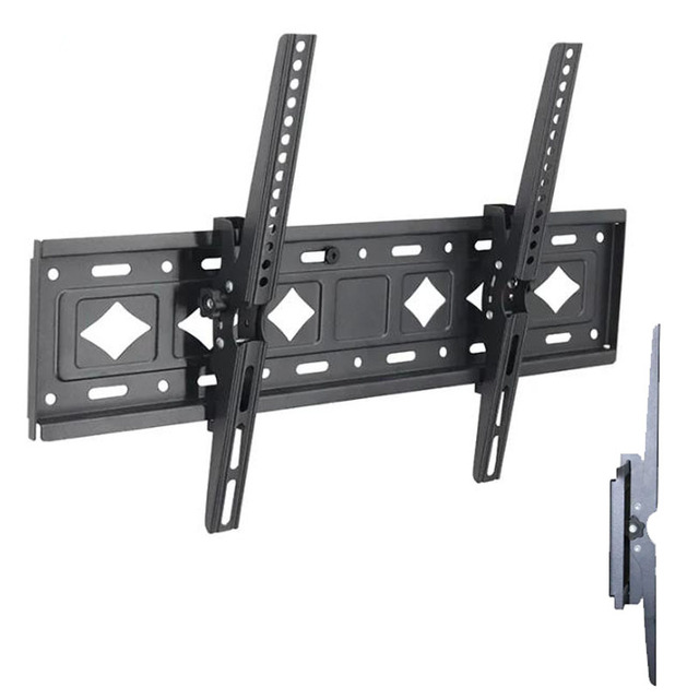 Manufacturer Heavy Load Metal Tilt TV Wall Mount Bracket for Led LCD Display 600*400 mm 75 Kg Showcase 42"-80"