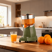 Sinaasappel Citroenpers Commerciële Fabriek Hoge Efficiëntie 250W Citrusvruchtensap Extractor Squeezer Machine Sap Maker