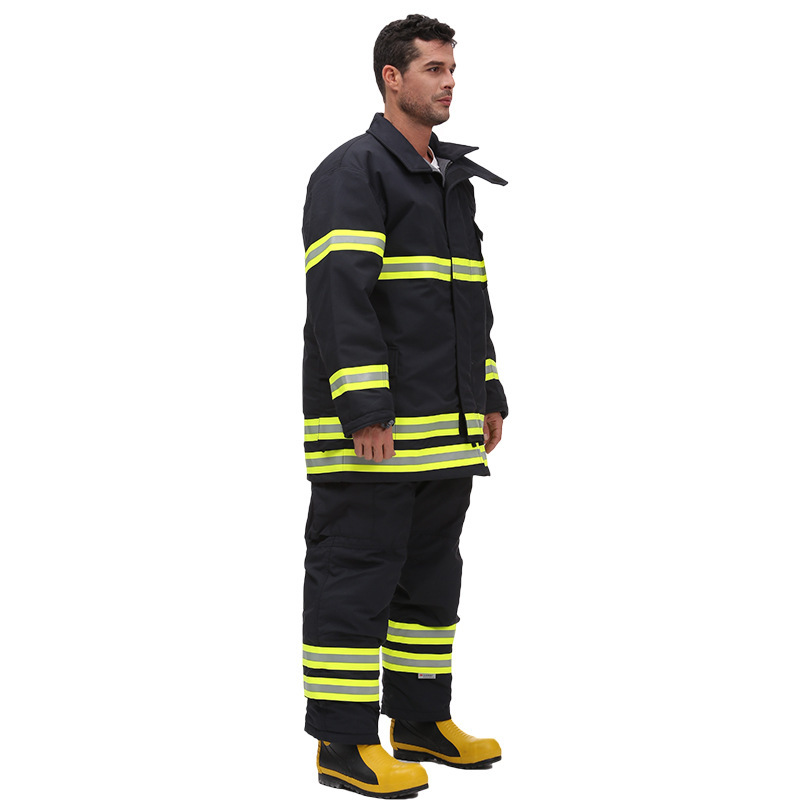 EN 469 Certified Navy Blue Firefighter