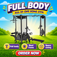 Équipement de fitness commercial pour salle de sport intérieure MPKS CX8051, machine à 5 stations pour l'entraînement des pectoraux, des bras, des jambes, des triceps, des épaules et la musculation